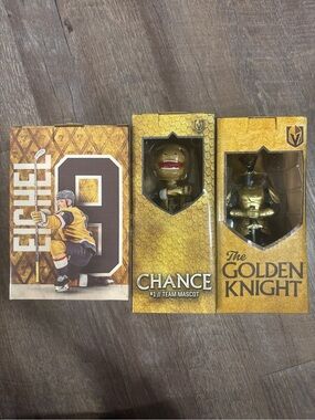 Vegas Golden Knights Collectible Boxed Set, player cards & pins